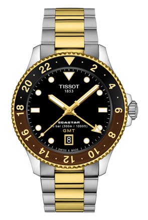 Hodinky Tissot Seastar 1000 Quartz GMT T120.852.22.051.00